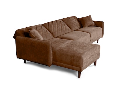 Foto 3 | Foto 3 | Sala Modular Cosmo Chocolate Makora Beehive Memory Foam De Velvet
