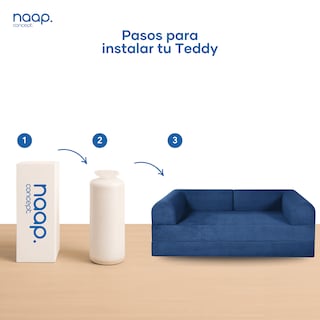 Foto 5 | Foto 5 | Sofá Cama Naap Concept Azul