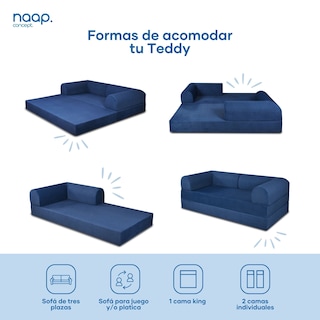 Foto 7 | Foto 7 | Sofá Cama Naap Concept Azul