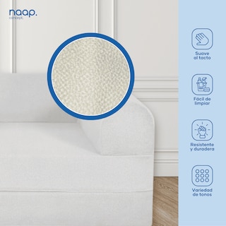 Foto 4 | Foto 4 | Sofá Cama Naap Concept Teddy Smooth Blanco
