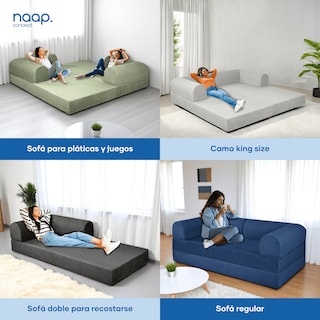 Foto 8 | Foto 8 | Sofá Cama Naap Concept Teddy Smooth Blanco