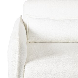 Foto 5 | Foto 5 | Sillón M & E Muebles Antom Blanco Giratorio