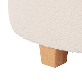Foto 2 | Foto 2 | Taburete Otomano  Mu:4life  Ms501t  Blanco  Con Asiento Acolchado, Baúl De Almacenaje Y Tapa De Mdf