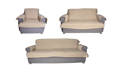 Foto 1 | Foto 1 | Cubresalas Doble Vista Dormireal color Beige 3 Piezas
