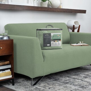 Foto 8 | Foto 8 | Juego Protector Cubre Salas Real Textil Elástico Verde Menta Ajustable 3 Piezas
