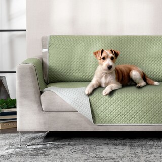 Foto 2 | Foto 2 | Protector Cubresala Pinsonic Real Textil Olivo / Gris Doble Vista 3 Piezas