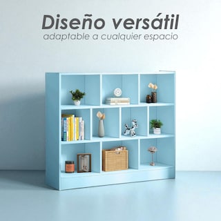 Foto 8 | Foto 8 | Librero Ilios Innova Organizador Multifuncional Azul
