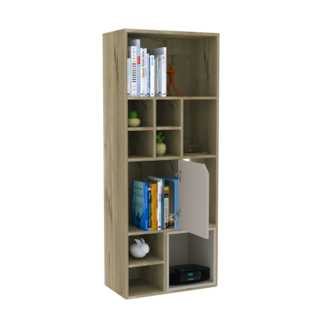 Foto 3 | Foto 3 | Librero Armable Modelo Fiji Excelsior color Duna Alto