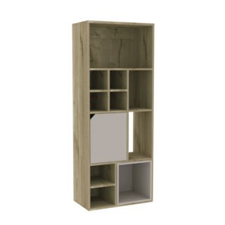 Foto 4 | Foto 4 | Librero Armable Modelo Fiji Excelsior color Duna Alto