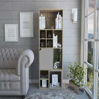 Foto 5 | Foto 5 | Librero Armable Modelo Fiji Excelsior color Duna Alto