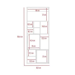 Foto 6 | Foto 6 | Librero Armable Modelo Fiji Excelsior color Duna Alto
