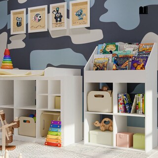 Foto 7 | Foto 7 | Librero para Niños Mubson Juguetero Organizador Nabi color Blanco