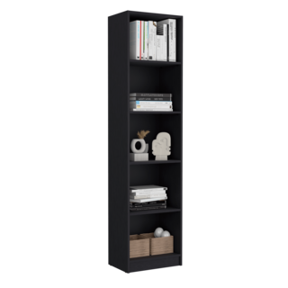 Foto 2 | Foto 2 | Librero Home Eco Wengue con Cinco Entrepaños Virtual Muebles