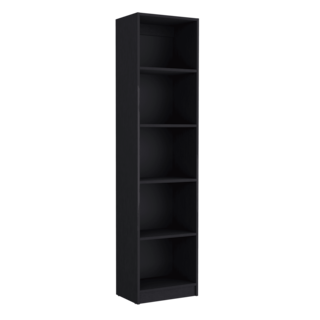 Foto 3 | Foto 3 | Librero Home Eco Wengue con Cinco Entrepaños Virtual Muebles