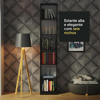 Foto 6 | Foto 6 | Estante Librero Organizador Madesa 6906 6 Nichos