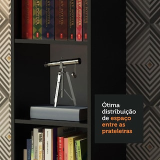 Foto 5 | Foto 5 | Kit Estante Librero Madesa 6908 Y Organizador 6906 Negro
