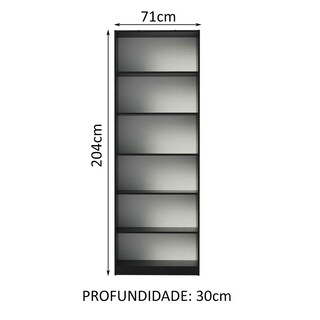 Foto 3 | Foto 3 | Estante Librero Organizador Madesa 6906 Con 6 Nichos Nn 01