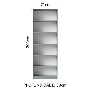 Foto 3 | Foto 3 | Estante Librero Organizador Madesa con 6 Nichos