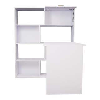 Foto 5 | Foto 5 | Escritorio Con Librero British Color Blanco