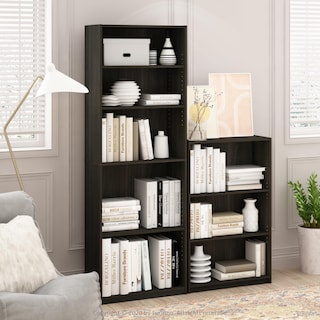 Foto 6 | Foto 6 | Librero Furinno Jaya Simply Home 5 Estantes Espresso - Venta Internacional