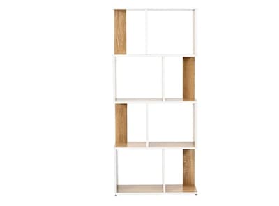 Foto 2 | Foto 2 | Elegante Librero Xtellar Top Living, Diseño Minimalista Moderno, Organizador Multiusos En Madera Y Blanco, Ideal Para Cualquier