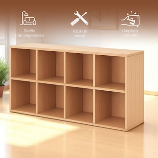 Foto 3 | Foto 3 | Librero Organizador de MDF Maple