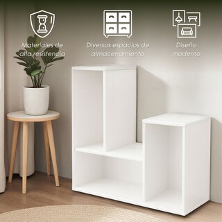 Foto 3 | Foto 3 | Ilios Innova | Librero Modular De 3 Cubos De Mdf Con Diseño Moderno Reconfigurable