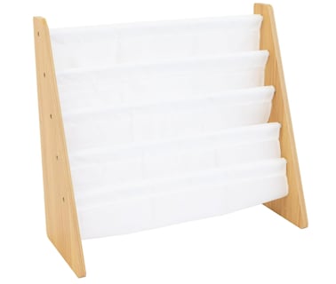Foto 1 | Foto 1 | Xtellar Estante De Almacenamiento Para Libros Infantiles  Diseño Compacto  Natural Y Blanco
