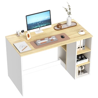 Foto 1 | Foto 1 | Escritorio Furniturer Brenton Blanco 120 X 60 X 75 Cm