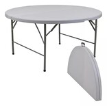 Mesa Plegable Eke Life Home Portátil color Blanco