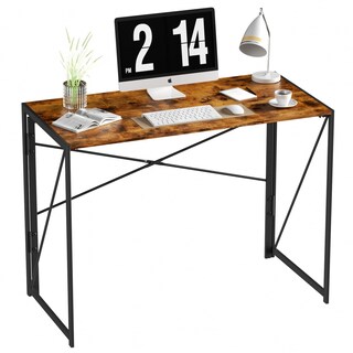 Foto 1 | Foto 1 | Escritorio Plegable Furniturer Harper Vintage 100 X 50 X 75 Cm