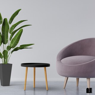 Foto 7 | Foto 7 | Mesa de Centro Mubson Eclipse color Negro Redonda