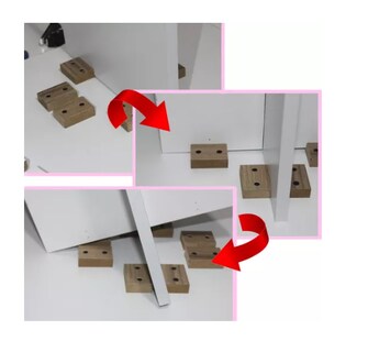 Foto 3 | Foto 3 | Mesa De Centro Vinil Metalico Mdf Minimalista Color Rosa