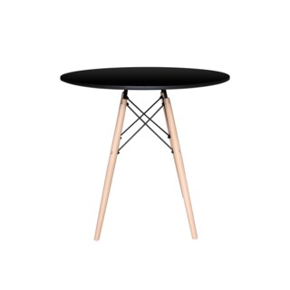 Foto 1 | Foto 1 | Mesa Redonda De Madera Eames Styrka Minimalista color Negro