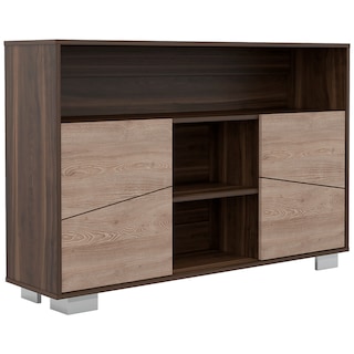 Foto 1 | Foto 1 | Mesa Auxiliar Recibidor Orus Caoba y Miel Virtual Muebles