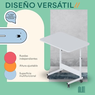 Foto 4 | Foto 4 | Mesa Auxiliar Mubson Escritorio Portátil Azper