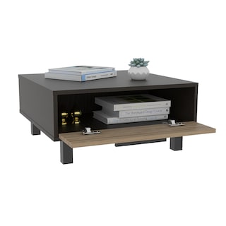 Foto 4 | Foto 4 | Mesa de Centro Kaia color Wengue y Miel Virtual Muebles