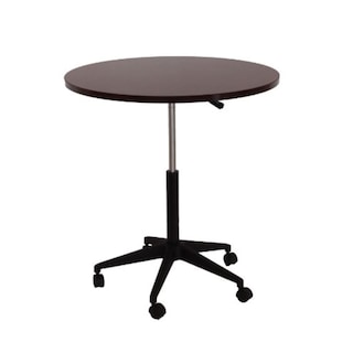 Foto 1 | Foto 1 | Mesa Móvil Boss Office Products Redonda De 32 Cm En Caoba - Venta Internacional.