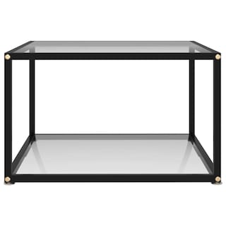 Foto 2 | Foto 2 | Mesa De Café Vidaxl De Cristal Templado Transparente 60x60x35 Cm - Venta Internacional.