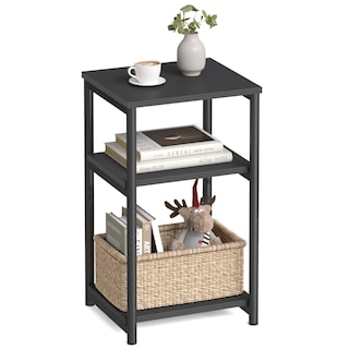 Foto 1 | Foto 1 | Mesa Auxiliar Vasagle Ulet273b16 3 Niveles 30 X 34 X 58 Cm Color Negro - Venta Internacional.