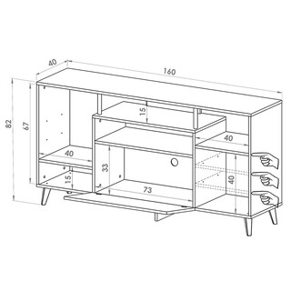 Foto 8 | Foto 8 | Mesa para Pantalla Hogare Ibiza color Beige