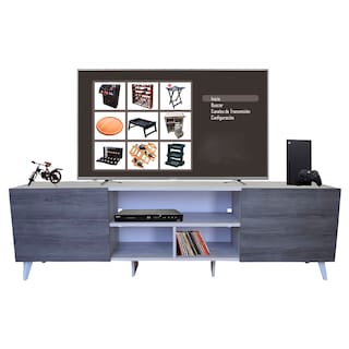 Foto 3 | Foto 3 | Mesa para TV Hogare Europa Blanco/Gris