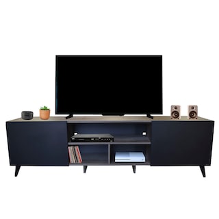 Foto 3 | Foto 3 | Mesa para TV Hogare Europa Rustik/Negro