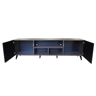 Foto 5 | Foto 5 | Mesa para TV Hogare Europa Rustik/Negro