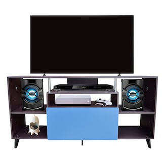 Foto 7 | Foto 7 | Mesa para Pantalla Hogare Ibiza color Azul