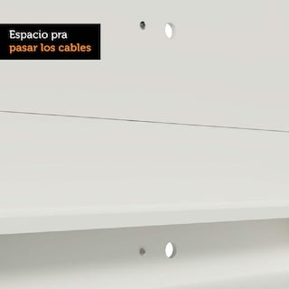 Foto 7 | Foto 7 | Centro de Entretenimiento para TV Madesa Alfa hasta 60'' Blanco