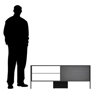 Foto 7 | Foto 7 | Mesa para Tv Playcon Oce12grgt color Gris