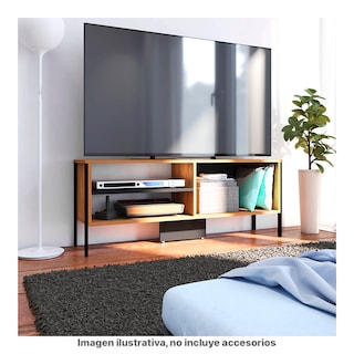 Foto 4 | Foto 4 | Mesa para Tv Playcon Oce12tznl color Marrón