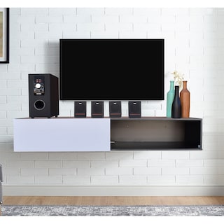 Foto 2 | Foto 2 | Mueble Flotante para Tv Hogare Moderno y Funcional 120 Cm color Negro