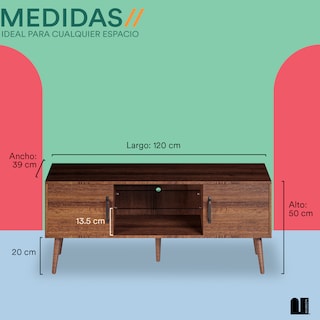 Foto 4 | Foto 4 | Mueble para TV Mubson Marena Marrón